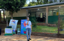 Atividade de educação fiscal na Escola João Rodrigues de Almeida